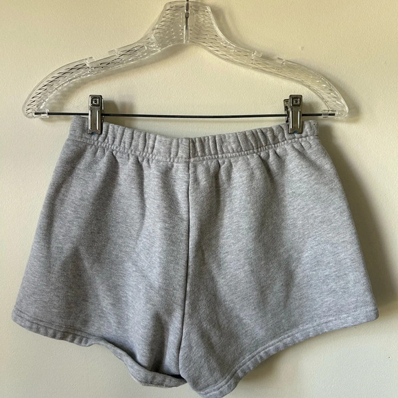 TNA Cozy Fleece Grey Shorts - Picture 2 of 3